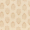 Cream Beige Fern Patterned Short Kurta