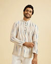 Cream Elegance Kurta
