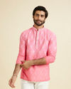 Pink Elegance Short Kurta