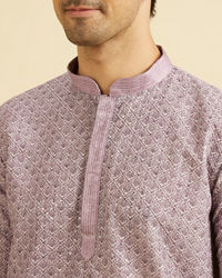 Manyavar Men Lavish Lilac Kurta