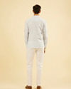 Manyavar Men Azure Elegance Short Kurta