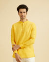 Radiant Mustard Cotton Kurta
