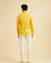 Manyavar Men Radiant Mustard Cotton Kurta