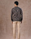 Manyavar Men Dreamy Dark Green Short Kurta