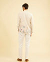 Manyavar Men Beige Radiance Cotton Short Kurta