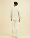Manyavar Men Beige Festive Short Kurta
