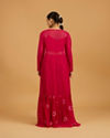 Mohey Women Rani Gota Patti And Mirror Work Long Indo Western