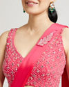 Mohey Women Elegant Rani Chinon Stitched Suit