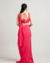 Mohey Women Elegant Rani Chinon Stitched Suit