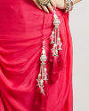 Mohey Women Elegant Rani Chinon Stitched Suit