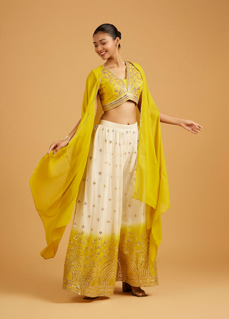 green salad with mayonnaise dressing Patiala Dress in green and yellow combo size 40
