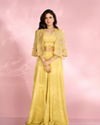 Exquisite Green Indo Western Set