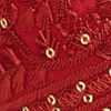 Cherry Red Jaal Patterned Safa