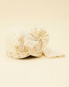 Manyavar Men Cream Safa with Paisley Brooch