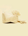 Manyavar Men Cream Tissue Splendor Safa