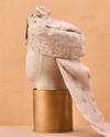 Manyavar Men Champagne Satin Safa with Embellishments