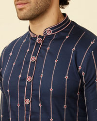 Manyavar Men Captain America Star Kurta Set