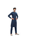 Manyavar Men Captain America Star Kurta Set image number 6