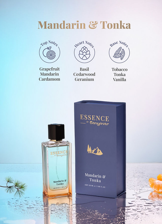 Manyavar Men Mandarin & Tonka Perfume