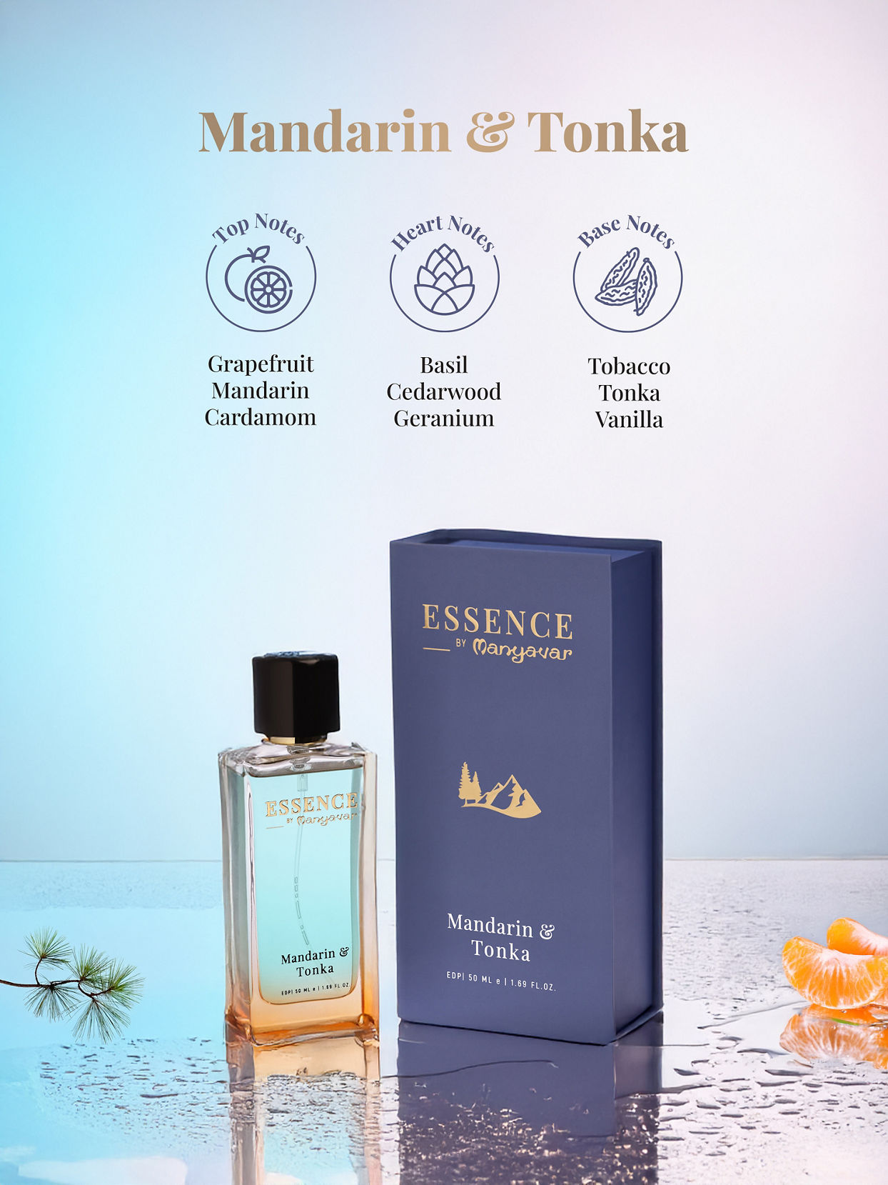 Manyavar Men Mandarin & Tonka Perfume