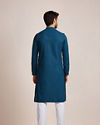 Feroze Blue Kurta Set image number 4