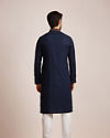 Manyavar Men Midnight Black Kurta Set