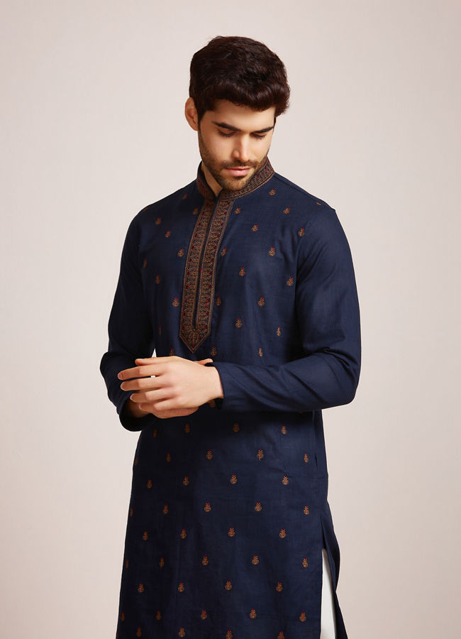 Manyavar kurta pajama set price hot sale