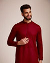 Dark Maroon Kurta Set