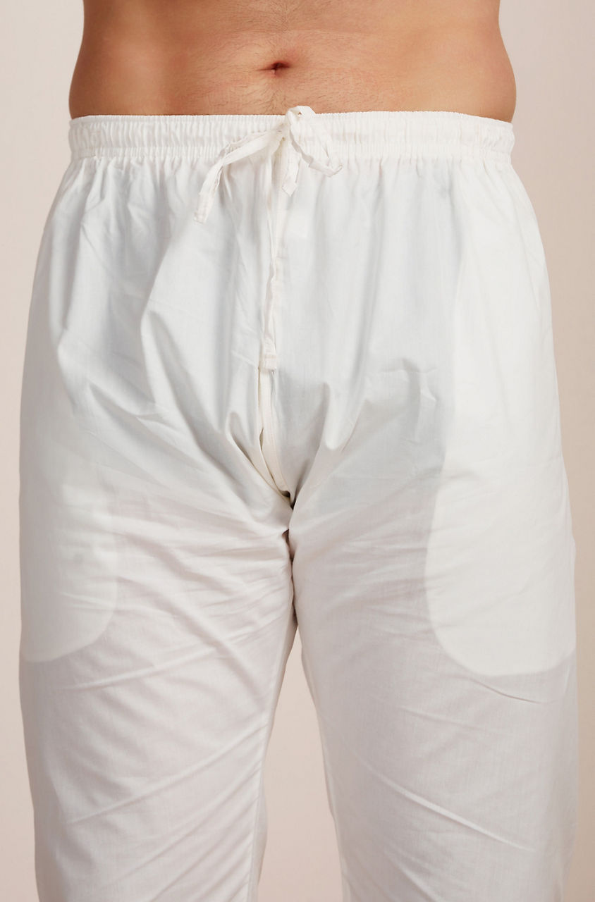 Manyavar Men Light Blue Plain Kurta Set