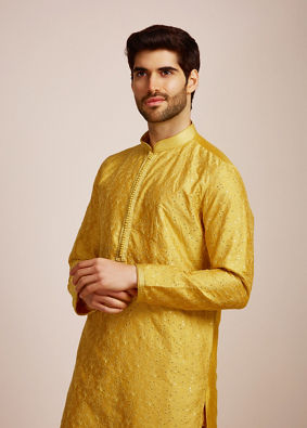 Light Orange Kurta Set image number 0