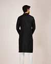 Manyavar Men Dusky Black Kurta Set