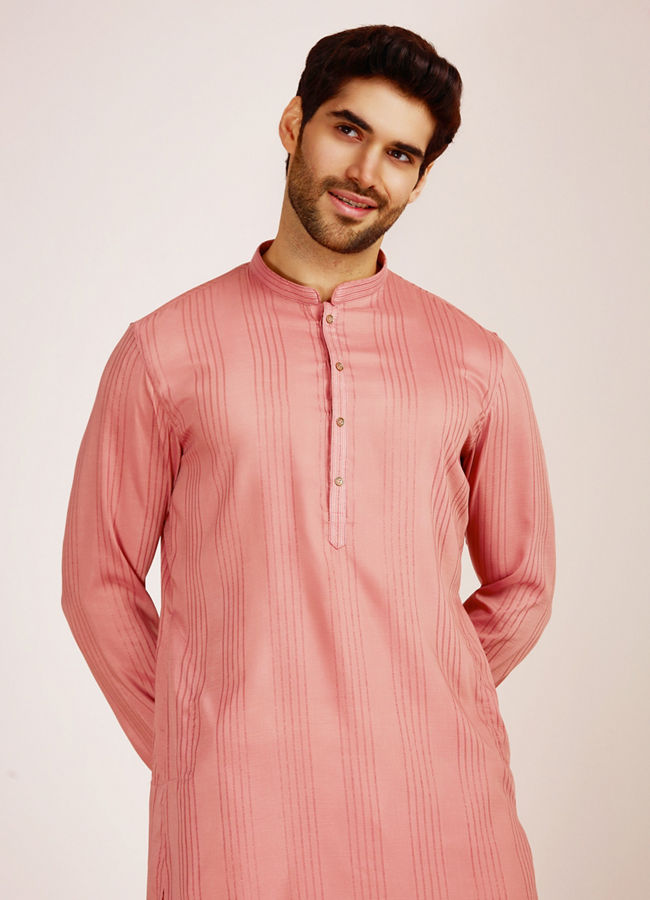 Manyavar pink kurta cheap pajama