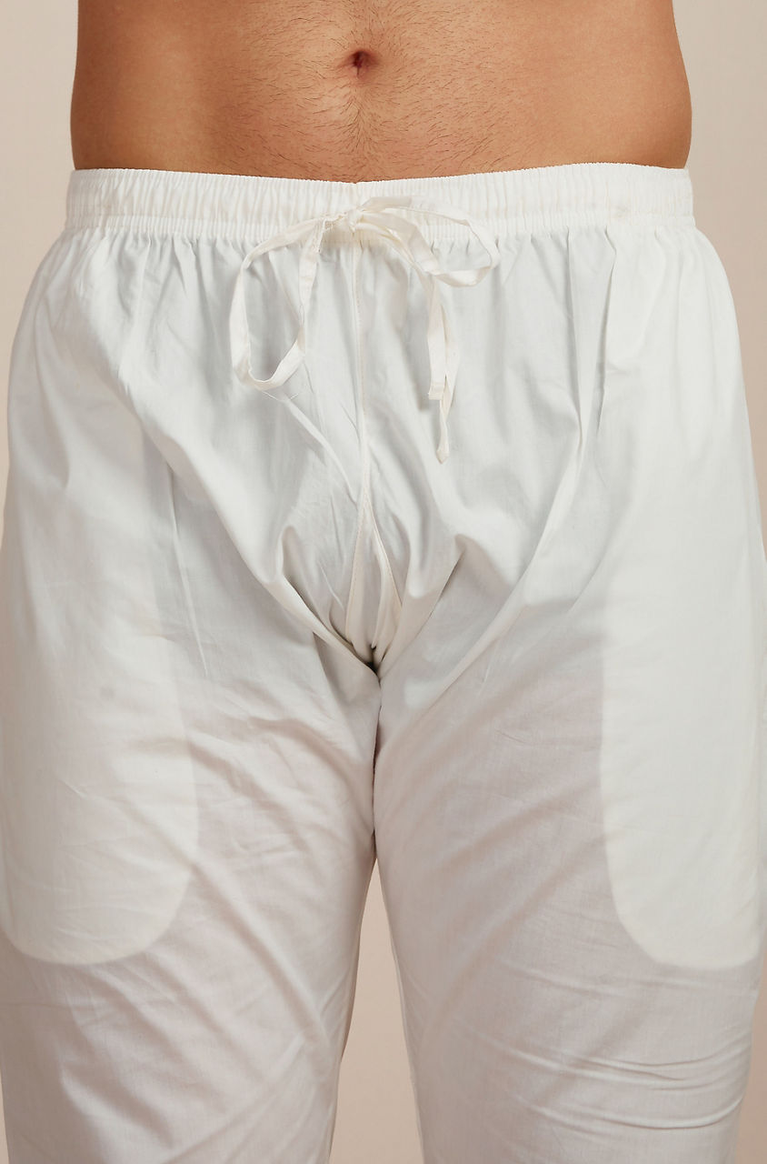 Manyavar Men Biscuit Kurta Set