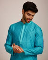 Aqua Blue Kurta Set