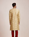 alt message - Manyavar Men Sublime Cream Sherwani Set image number 3