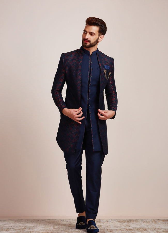 Indo western 2025 sherwani manyavar