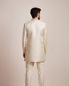 Manyavar Men Beige Indo Western Set