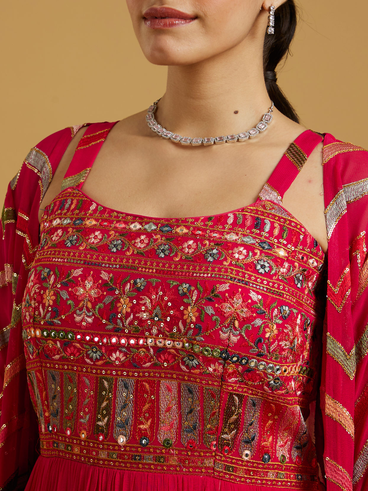 Buy Ravishing Rani Stitched Suit Ensemble Online in India @Mohey ...