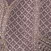 Enthralling Purple Net Lehenga