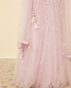Mohey Women Rosewater Pink Floral Patterned Lehenga