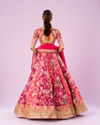Mohey Women Pink Royal Affair Lehenga
