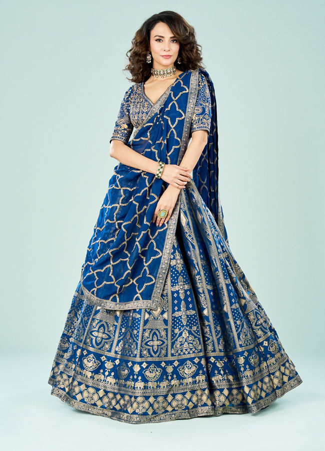 Mohey Women Moonlit Glow Lehenga