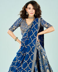 Mohey Women Moonlit Glow Lehenga