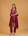 Mohey Women Purple Essence Straight Suit