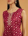 Mohey Women Purple Essence Straight Suit