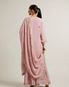 Mohey Women Light Purple Bel Buti Patterned Suit with Sequin Work
