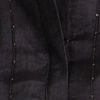 Ebony Black Floral Printed Straight Suit