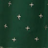 Green Bel Buti Patterned Stitched Suit with Jacket Cape