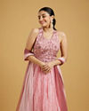 Mohey Women Pink Elegance Anarkali Suit