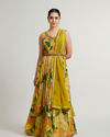 Dazzling Green Anarkali Suit